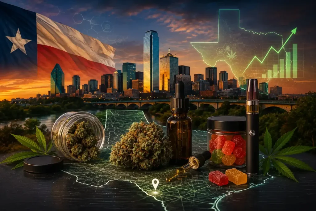 thca delta9 texas trends fort worth